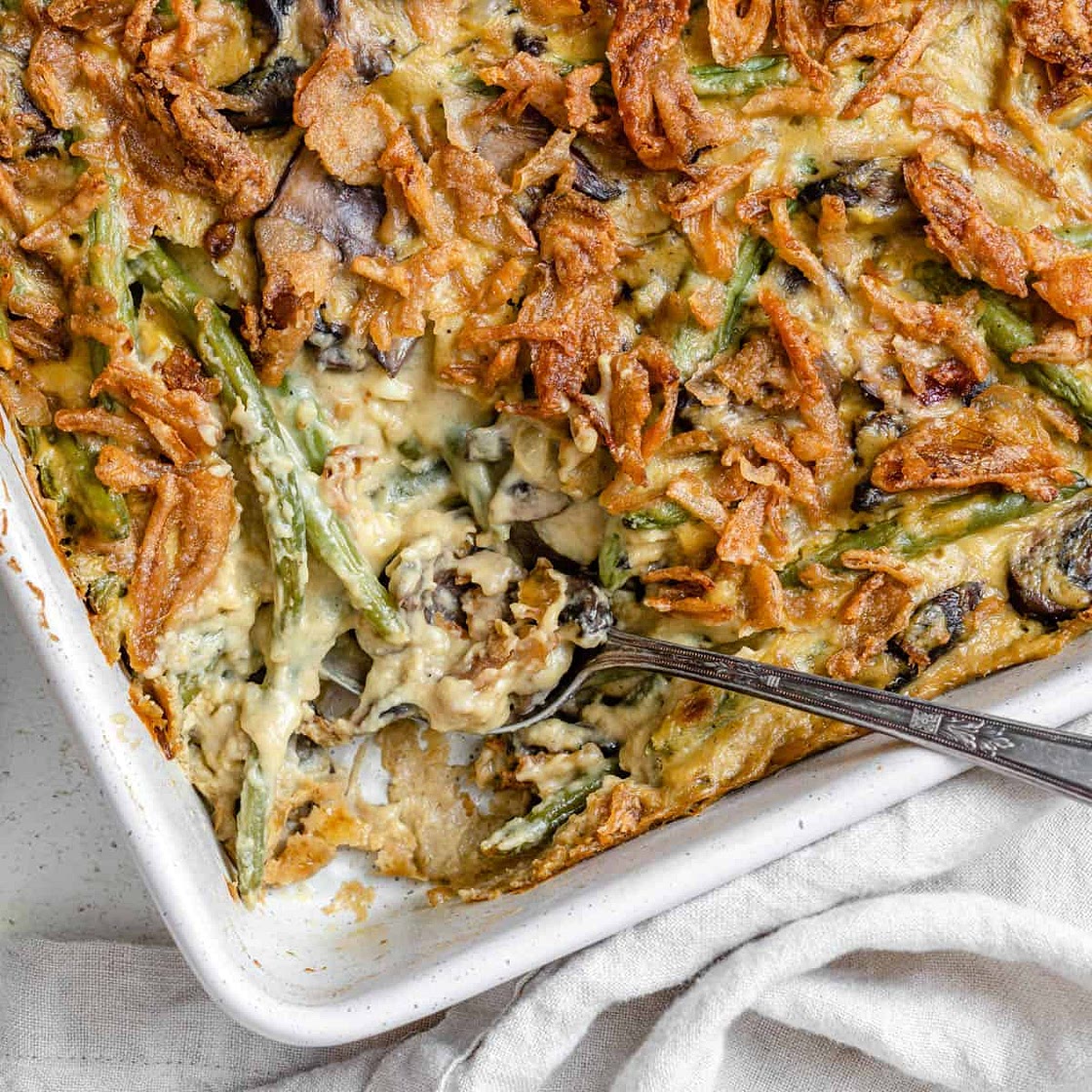 Vegan Green Bean Casserole