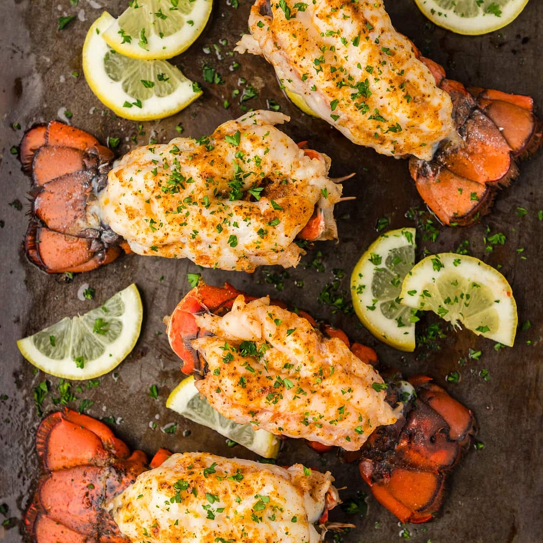 Baked Lobster Tail