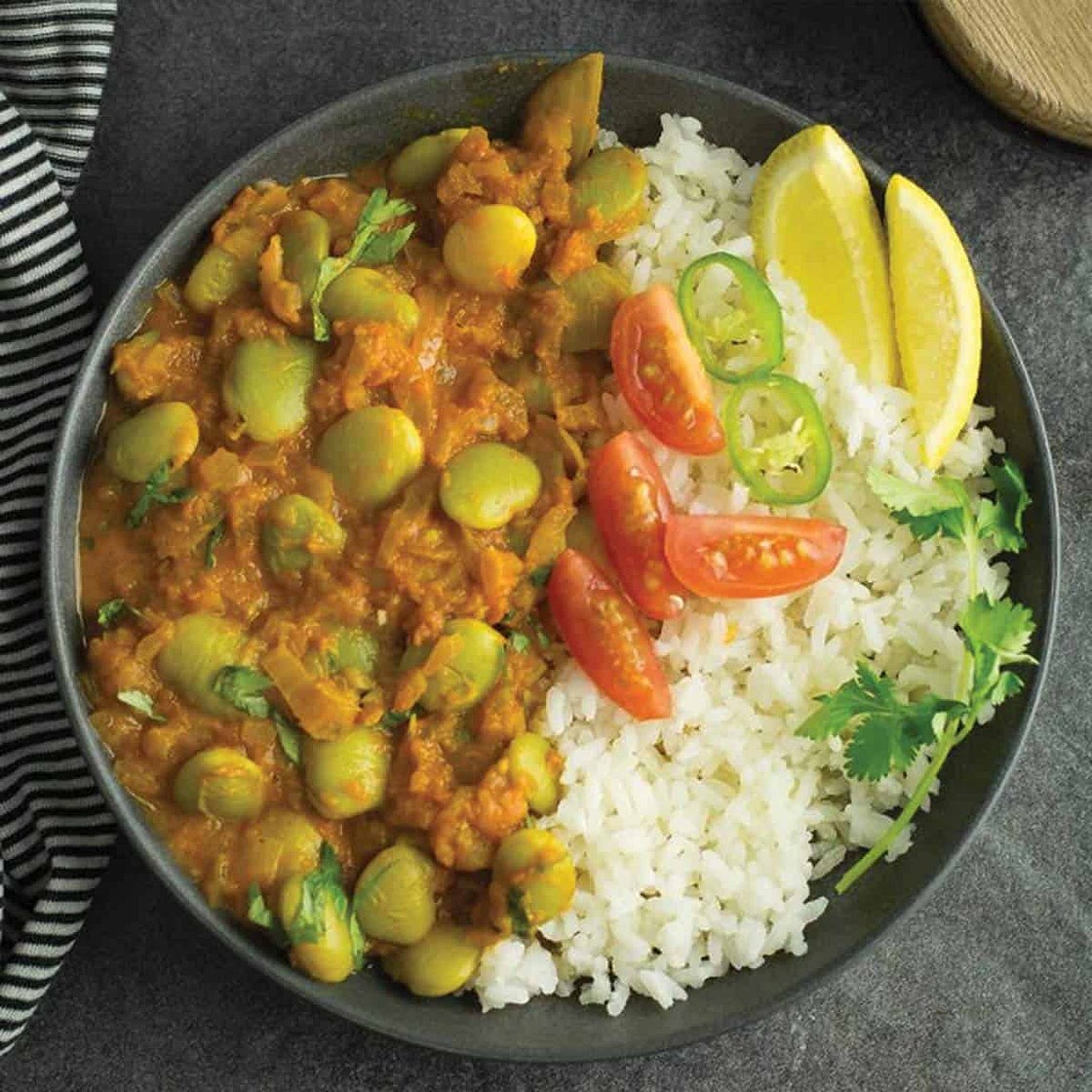 Lima Bean Curry