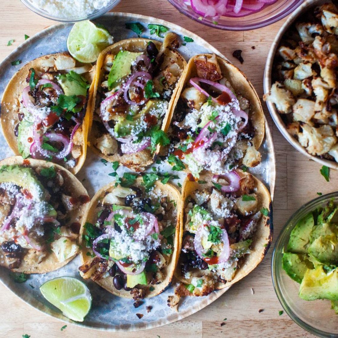 Simple Cauliflower Tacos