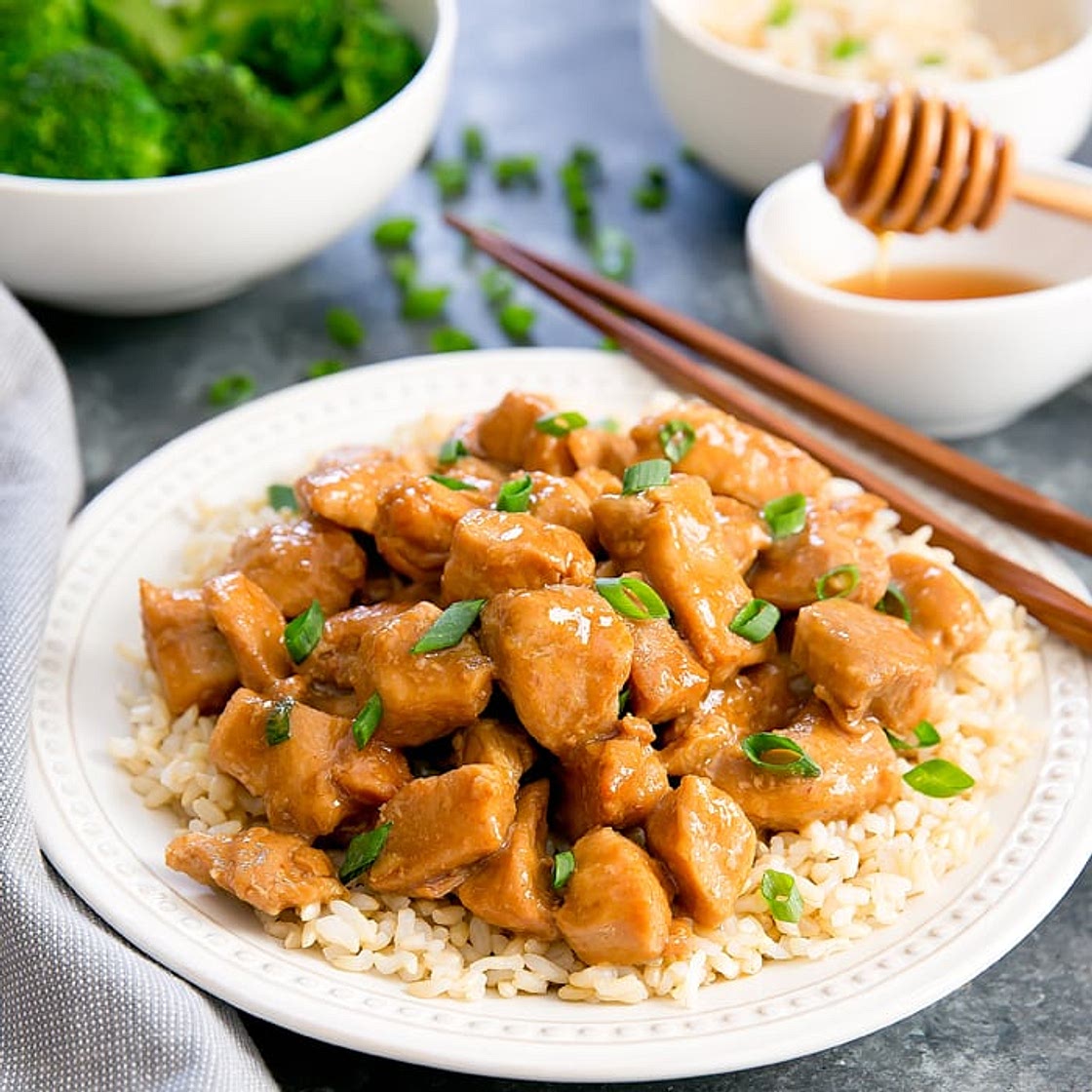 Instant Pot Honey Garlic Chicken