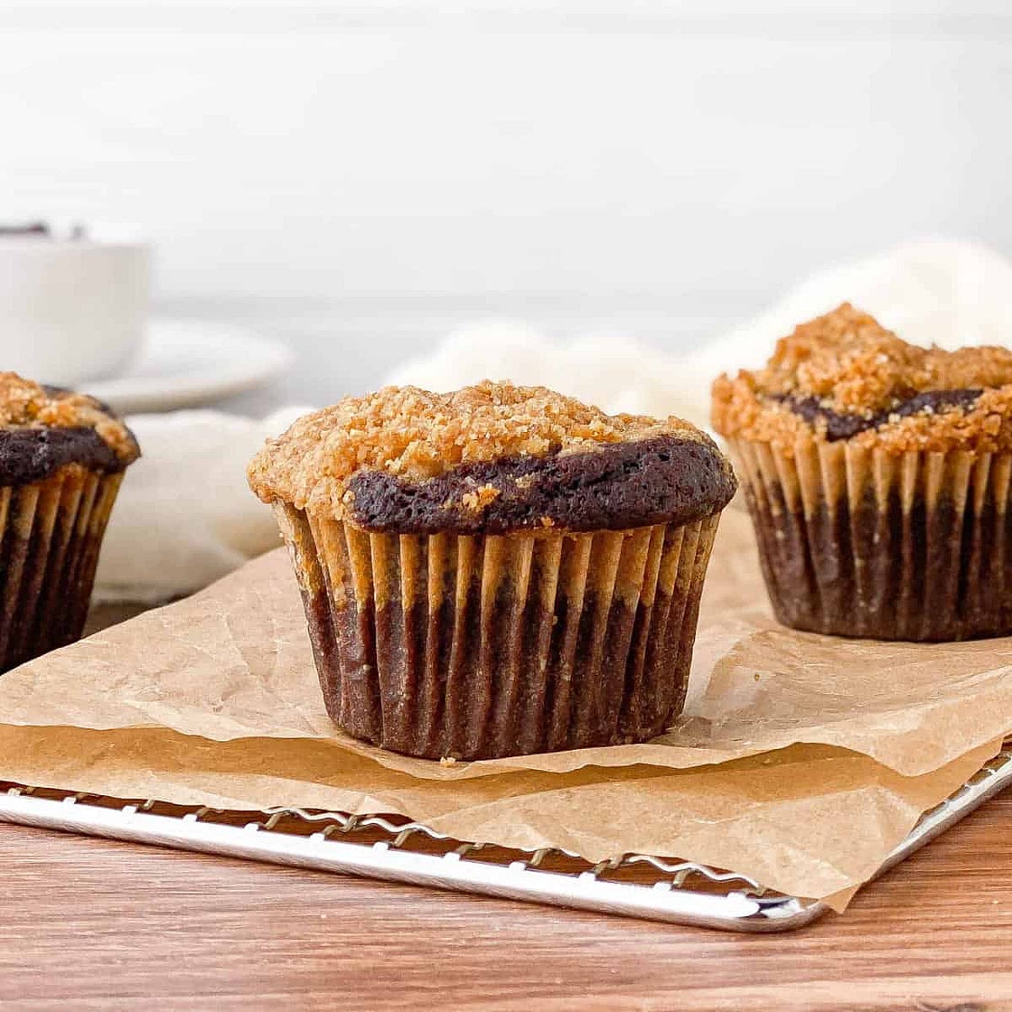Chocolate Peanut Butter Muffins