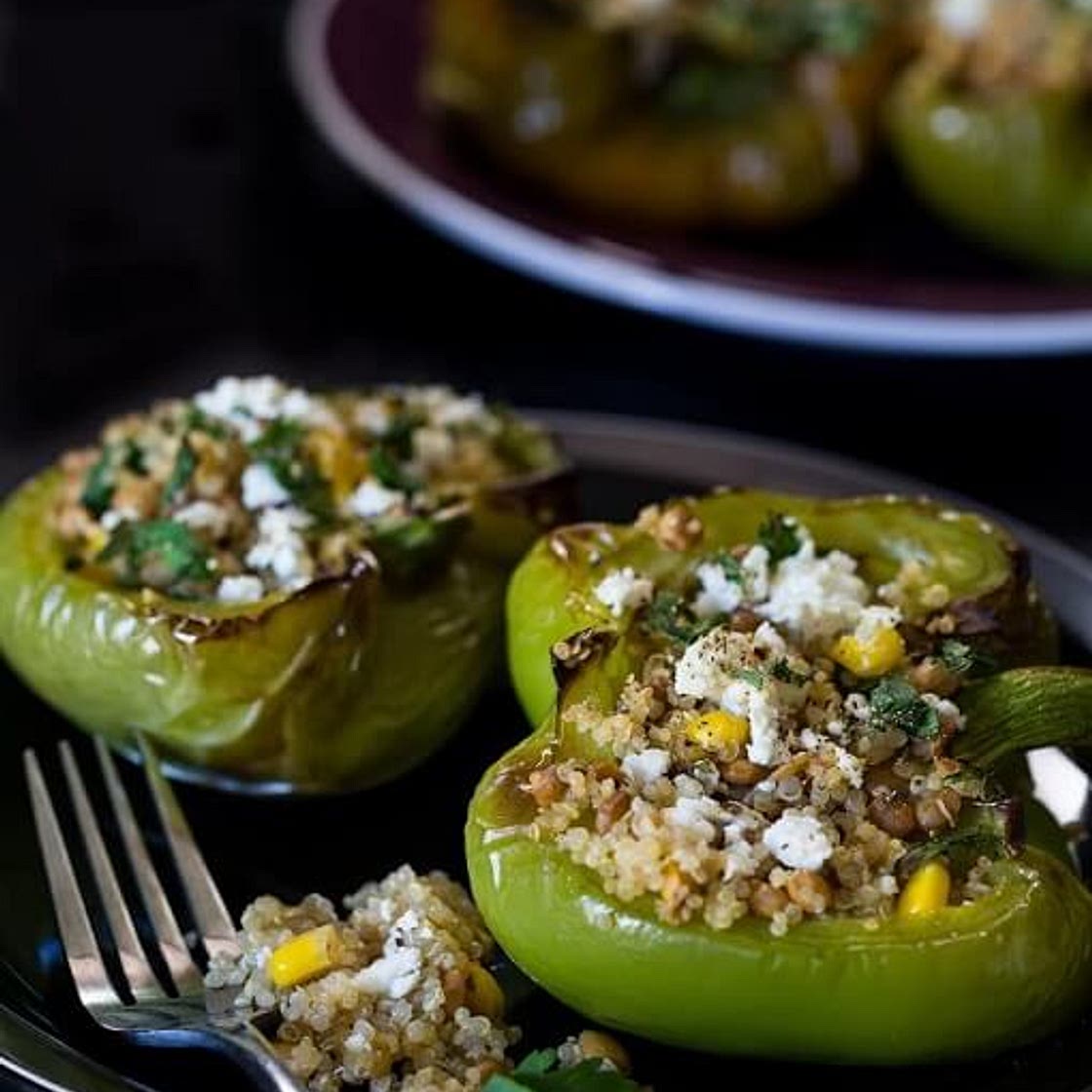 Quinoa Stuffed Peppers Recipe {Gluten-Free}