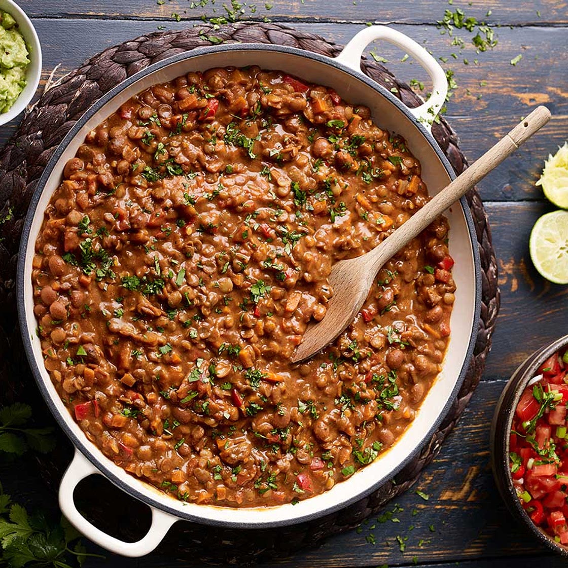 Easy protein-packed vegan chilli