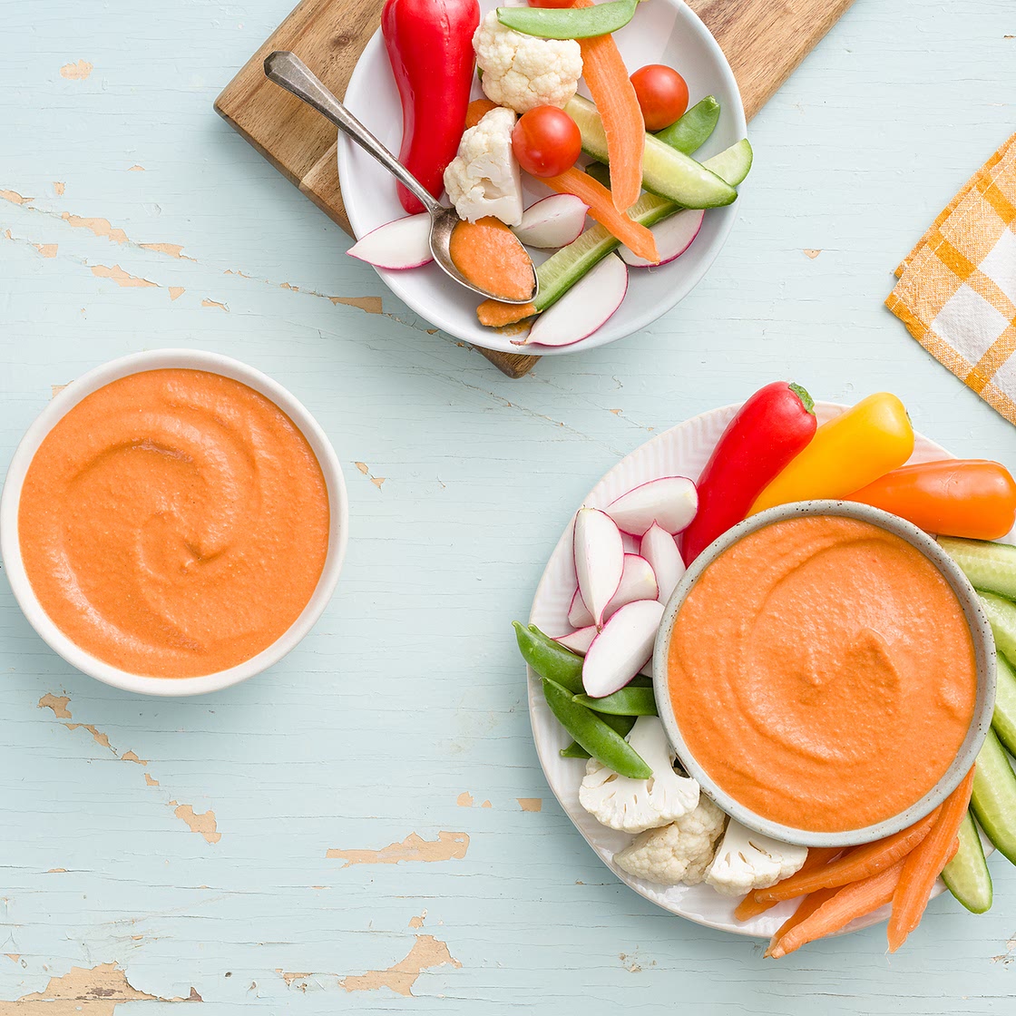 Lentil & Roasted Pepper Dip