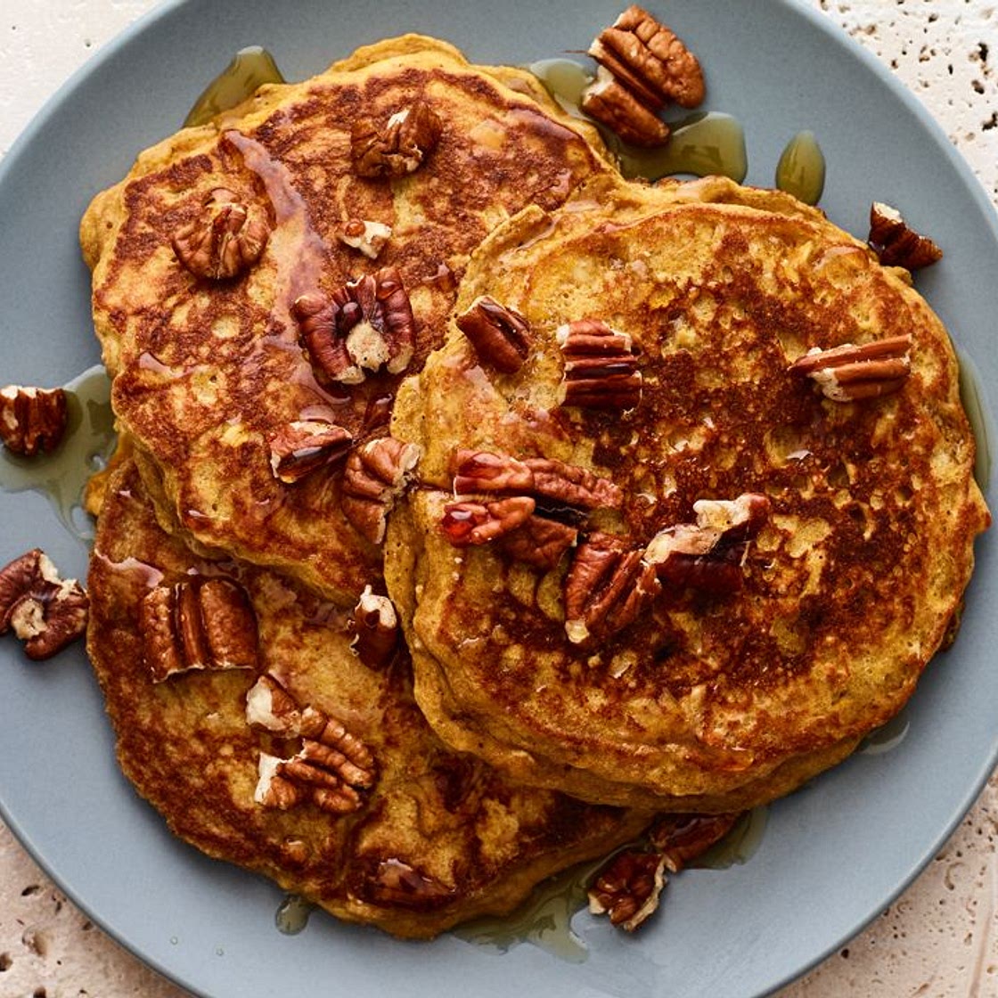 Pumpkin Protein Pancakes