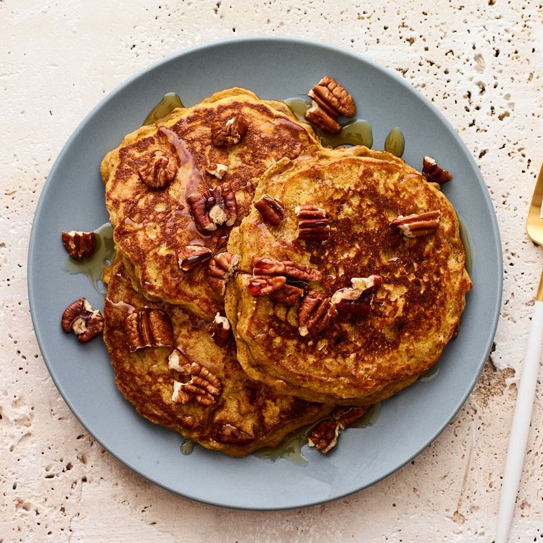 Pumpkin Protein Pancakes