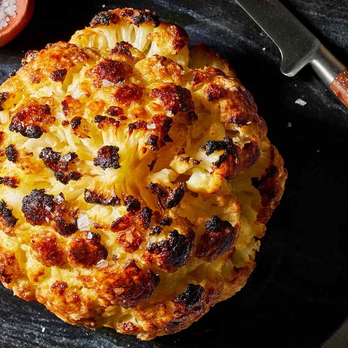 Miznon's Whole Roasted Cauliflower