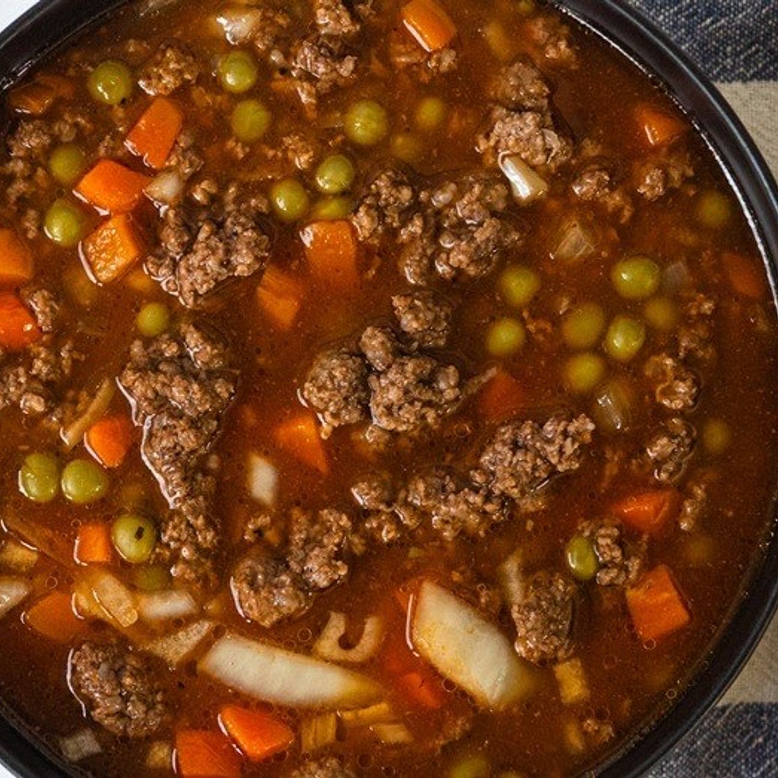 V8 Beef and Vegetable Soup