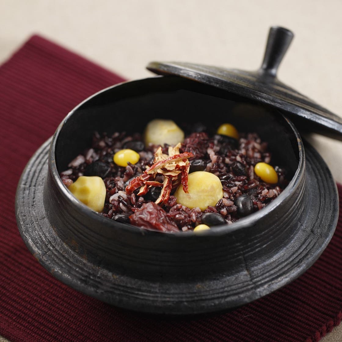 흑미 영양 돌솥밥 만드는 법