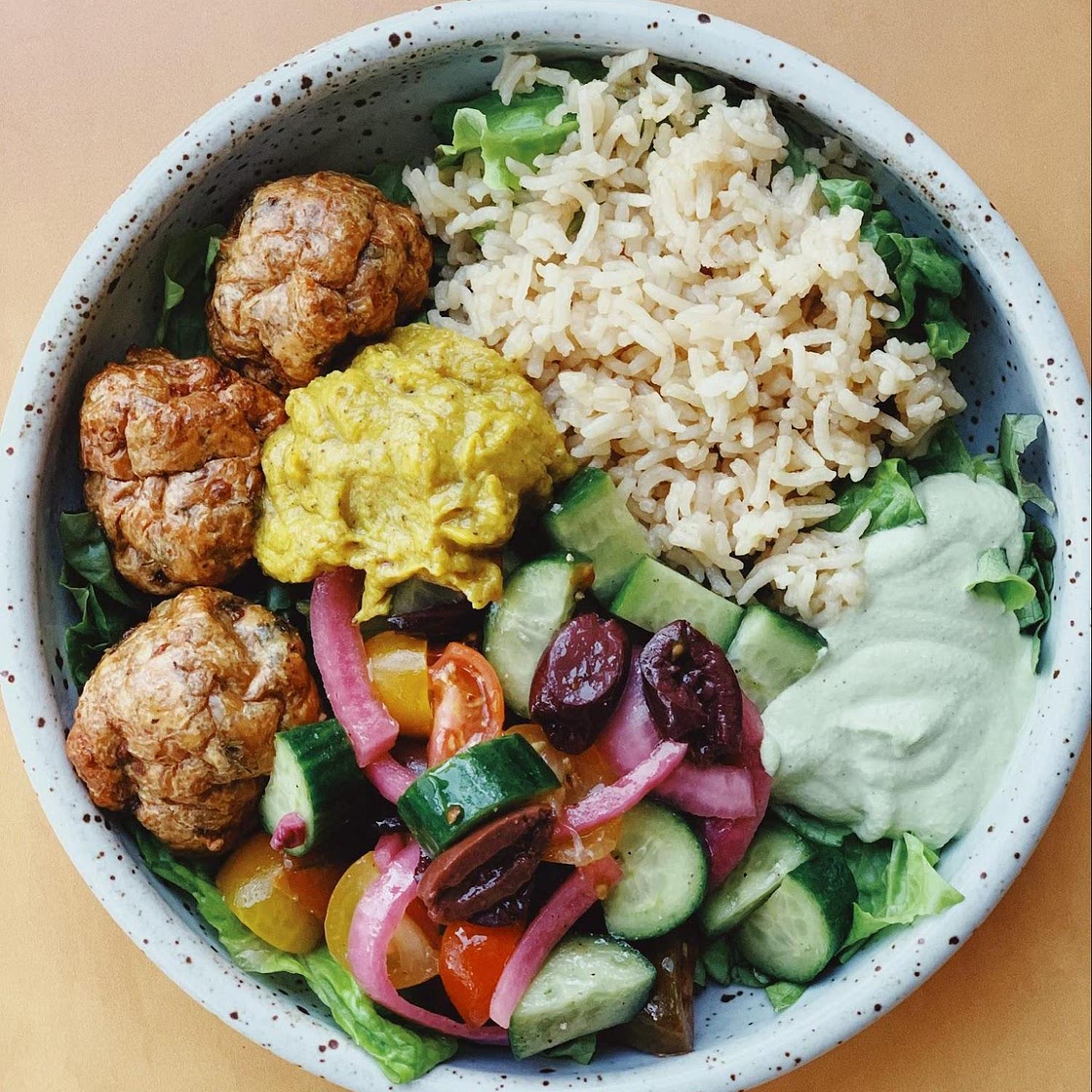 Greek Chicken Meatballs