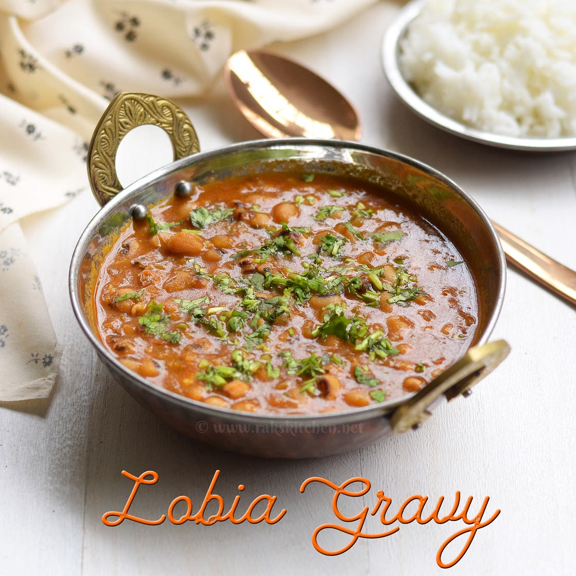Lobia gravy | Lobia Recipe