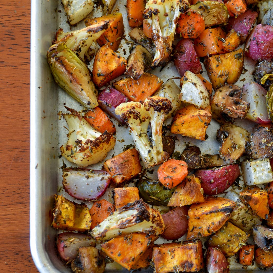 Roasted Vegetables Breakfast Hash - Whole30 Approved
