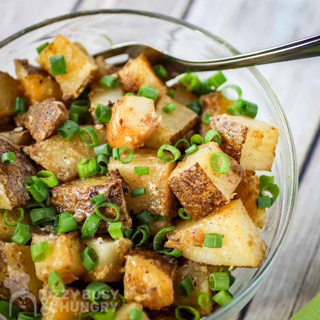 Crispy Roasted Chipotle Potatoes With Garlic