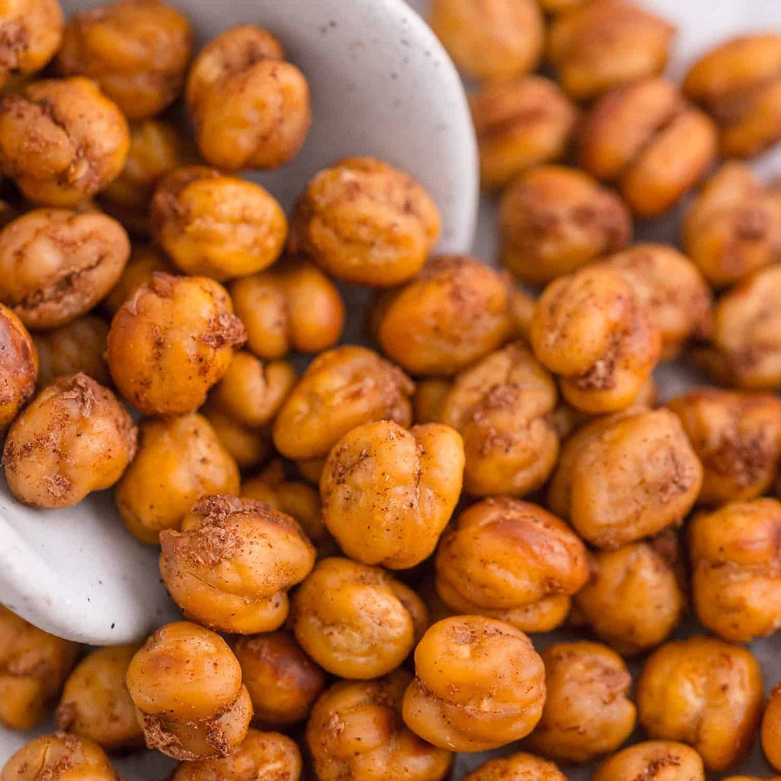 Cinnamon Roasted Chickpeas