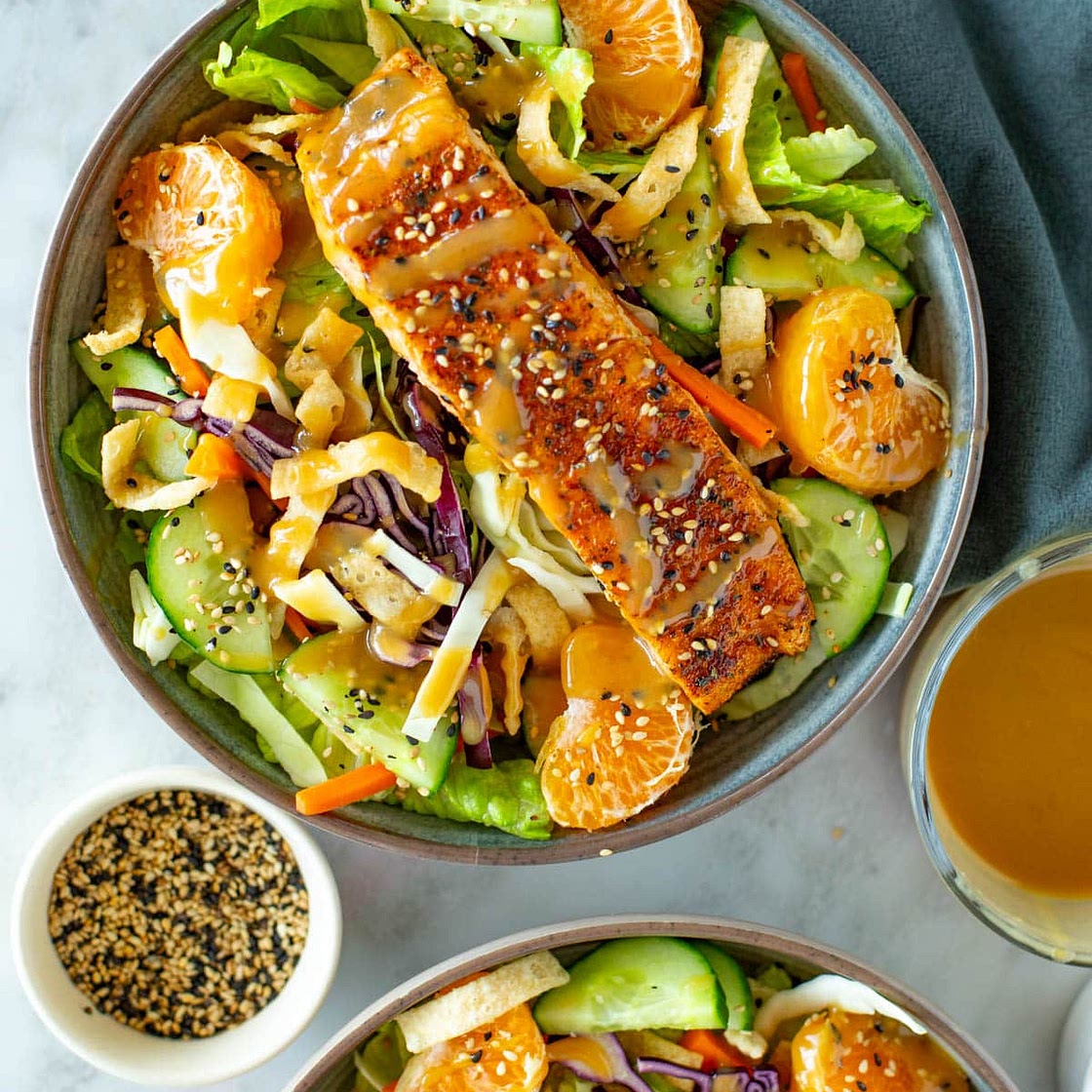 Salmon Salad {Protein-Packed}