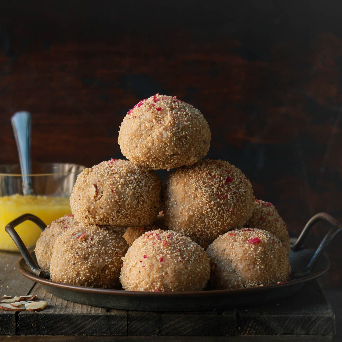 Churma Ladoo | No Fry Churma Ladoo | Air Fried/ Baked Churma Ladoo Recipe