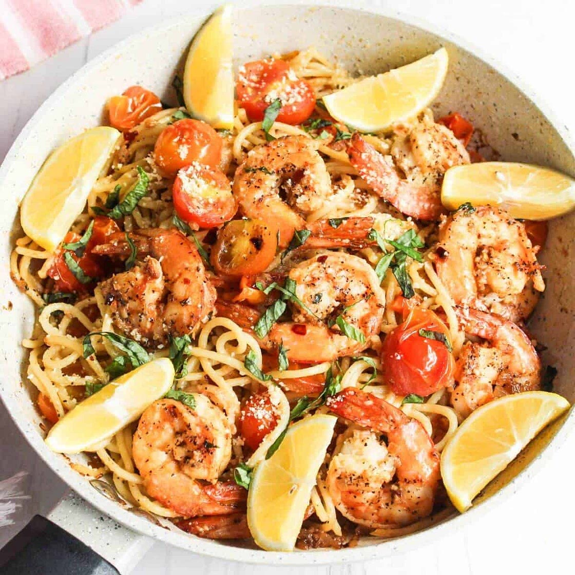 Shrimp Tomato Pasta