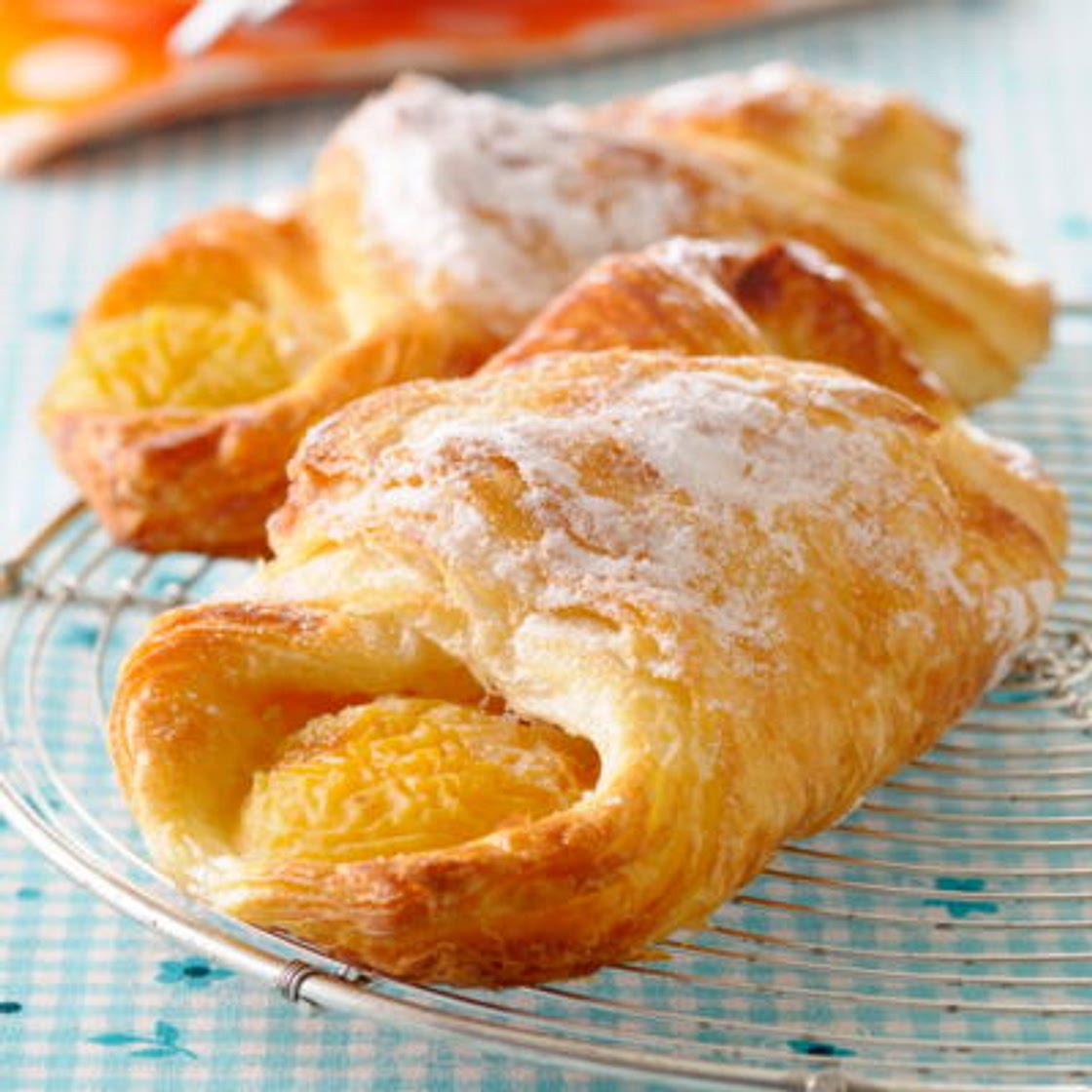 Croissant aux abricots