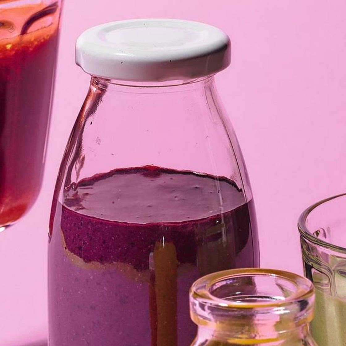 Heidelbeer-Shake mit Tofu