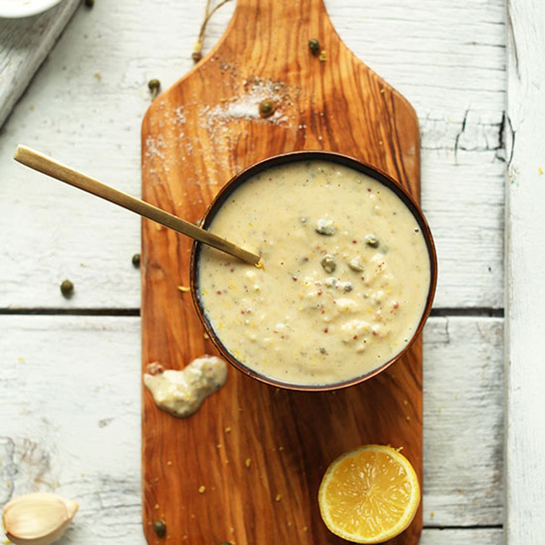 5-Minute Vegan Caesar Dressing