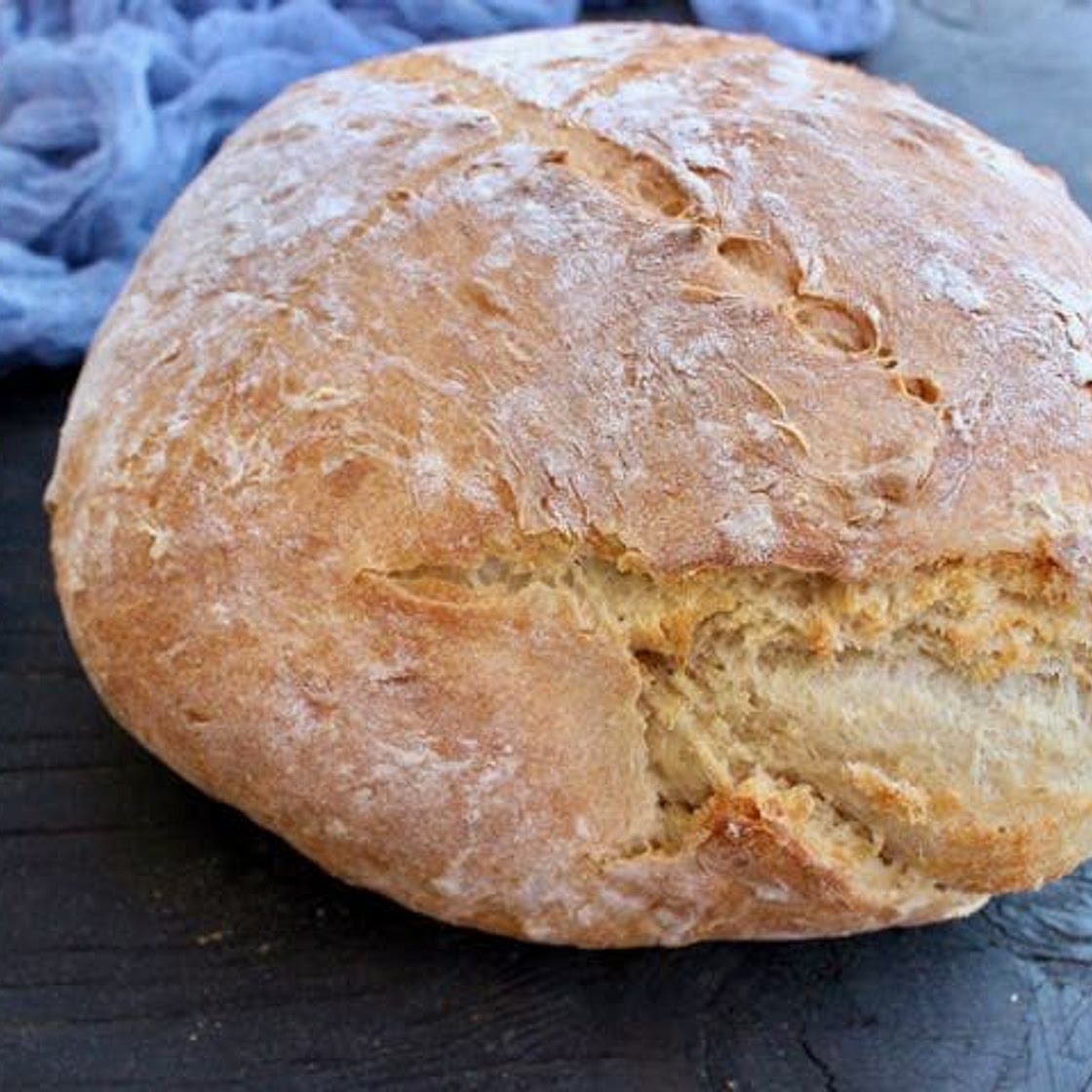 Rustic Italian Crusty Bread Recipe