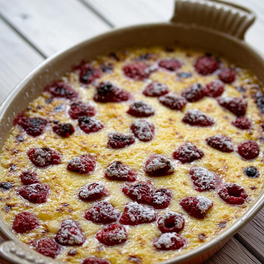 Raspberry Gratin