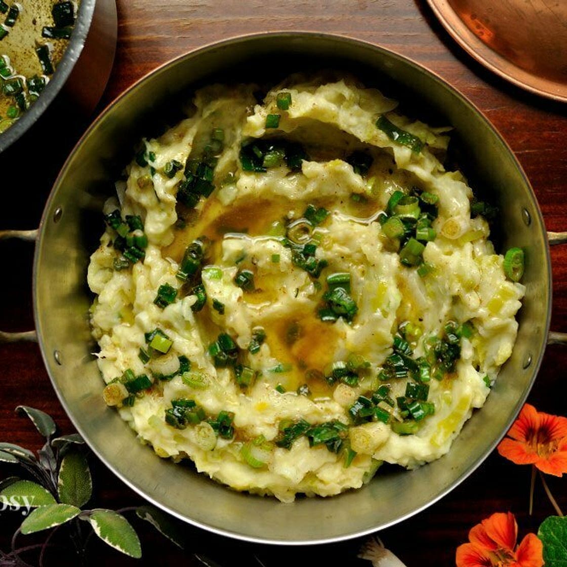 Brown Butter Colcannon