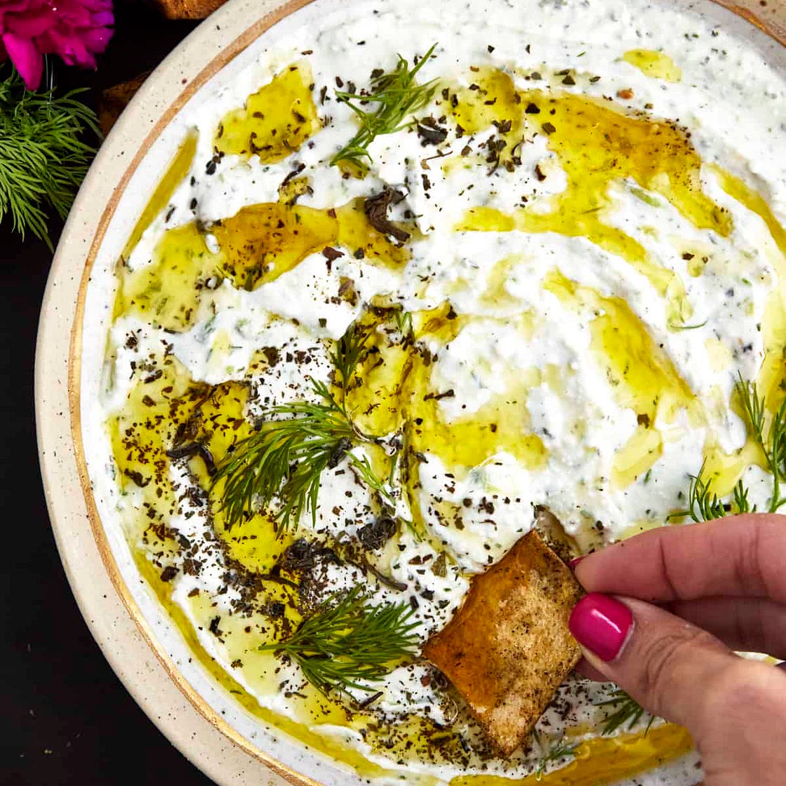 Feta Cucumber Sauce Recipe