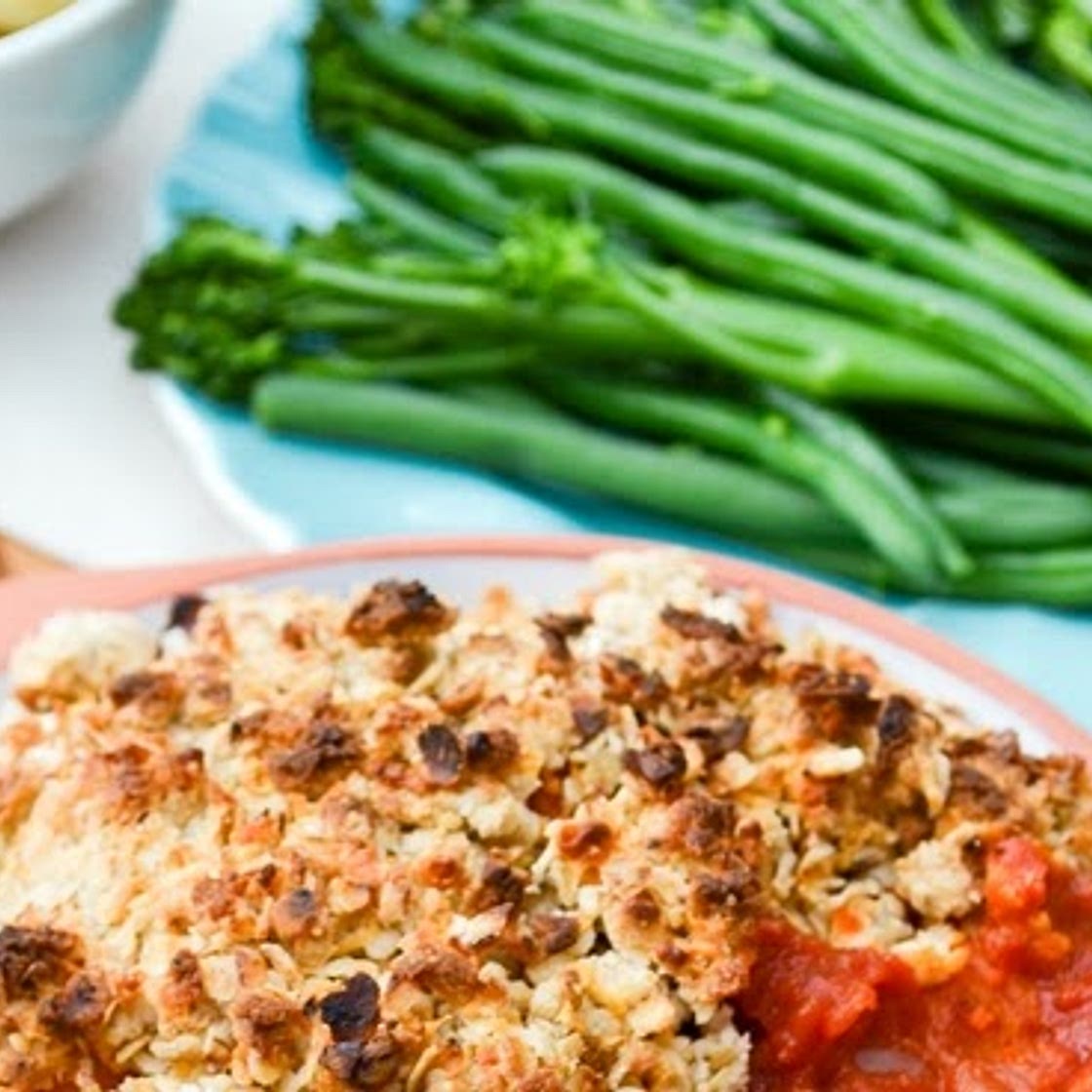 Tomato Gnocchi Bake with Cheesy Oat Crumble (vegan)