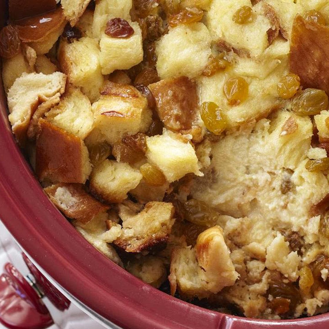 Bread Pudding in the Slow Cooker