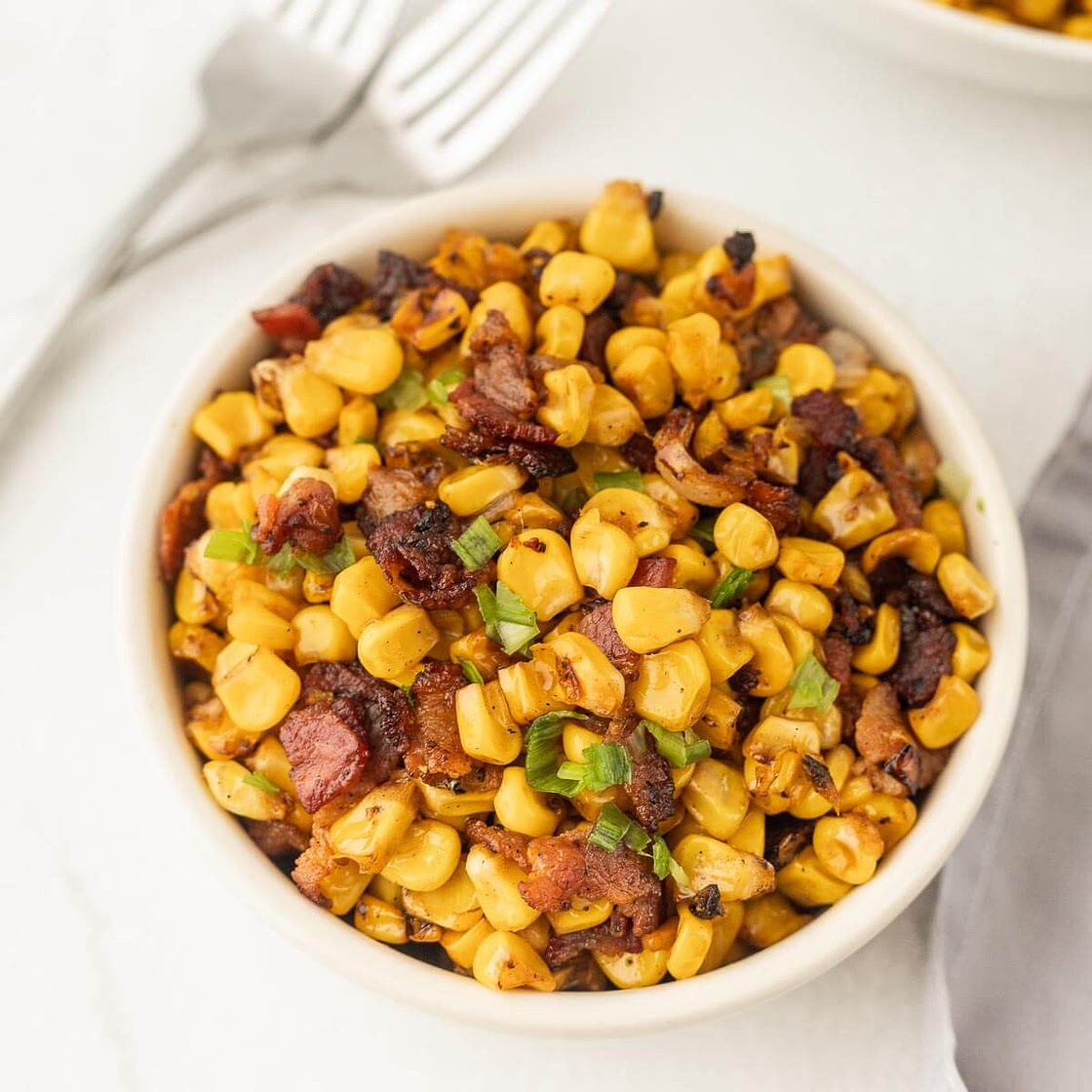 Blackstone Bacon Fried Corn