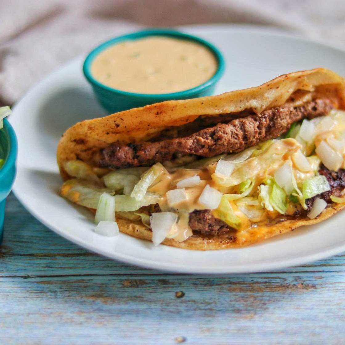Smash Burger Taco