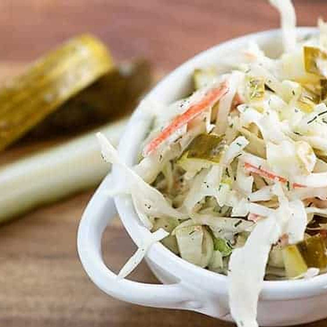 Dill Pickle Slaw