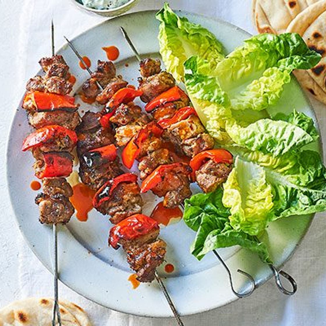Pork souvlaki