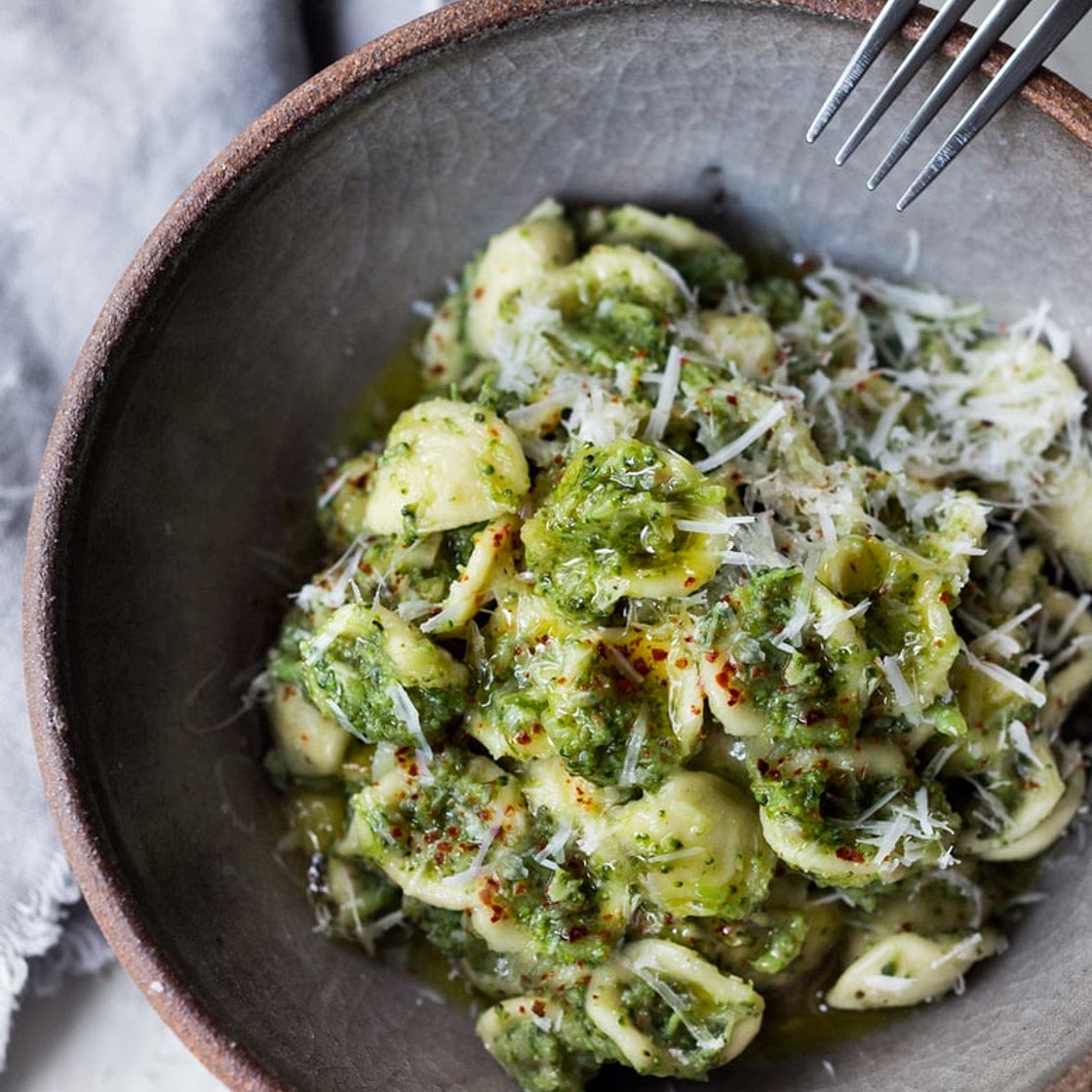 Orecchiette Pasta with Broccoli Sauce