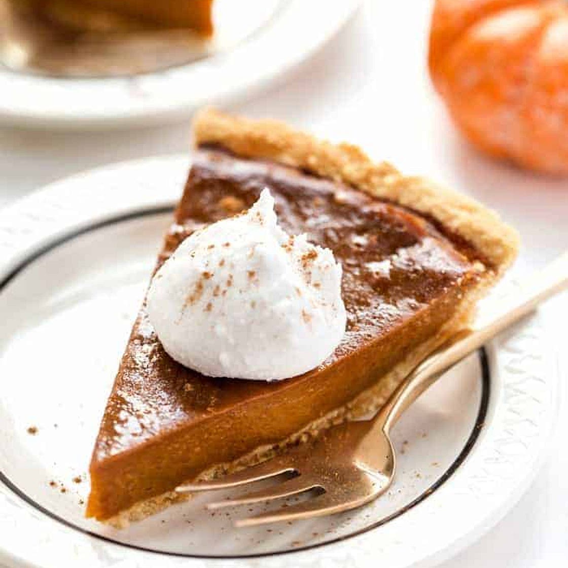 Vegan Pumpkin Pie with Almond Flour Crust