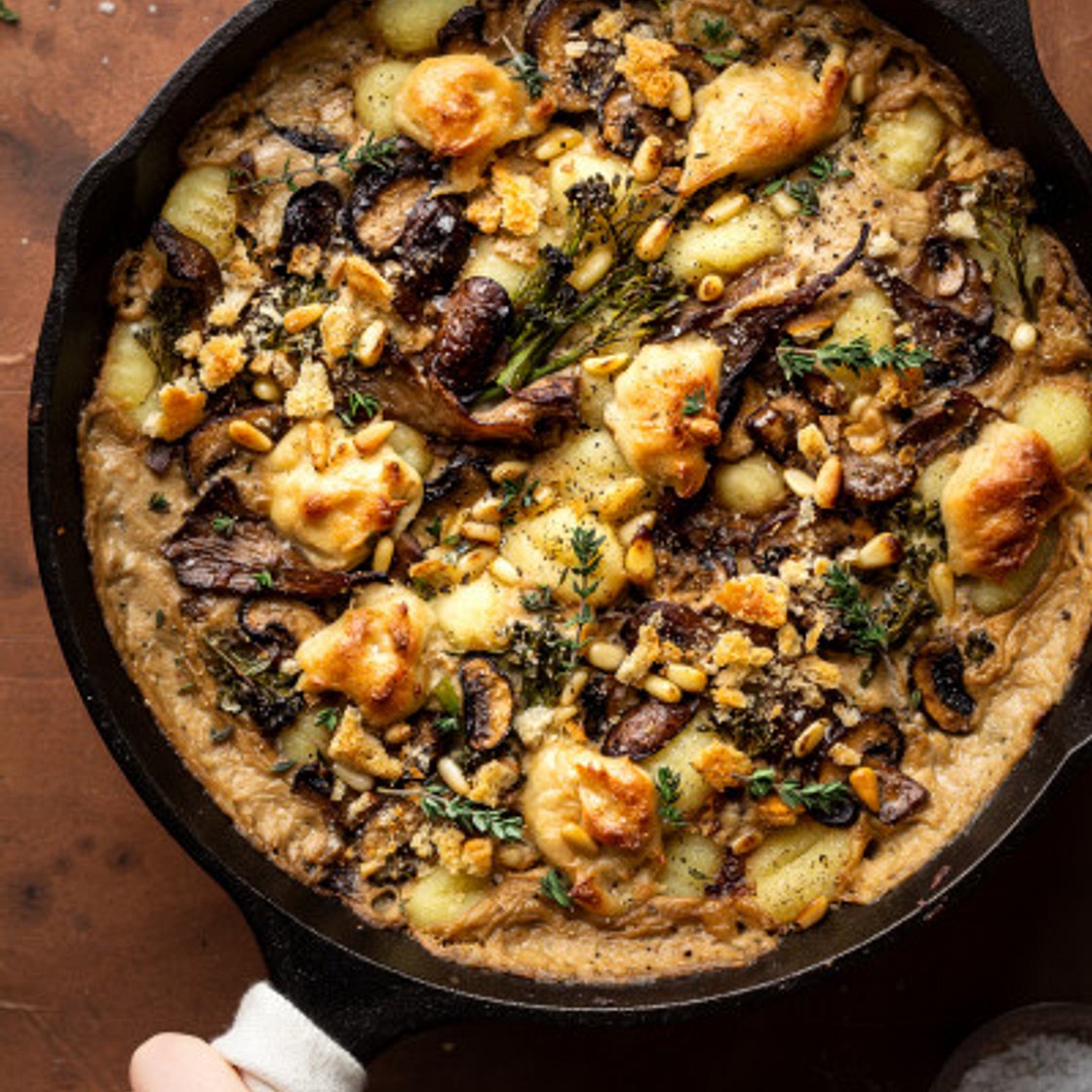 Vegan gnocchi bake