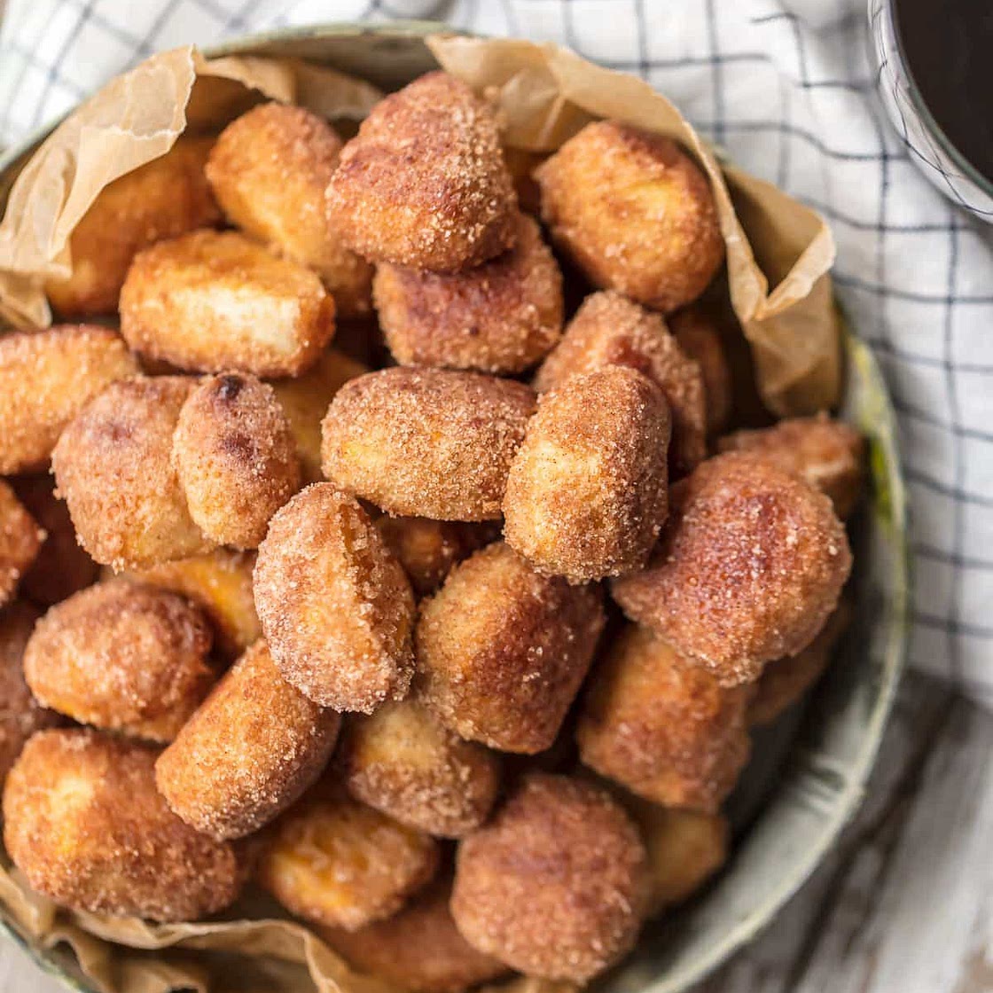 Crispy Cinnamon Sugar Biscuit Bites
