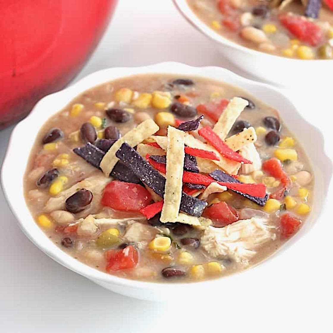 Homemade Chick-fil-A Chicken Tortilla Soup