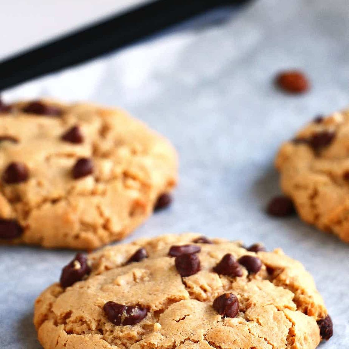 Peanut Butter Oatmeal Chocolate Chip Cookies