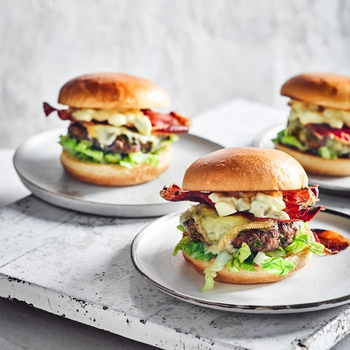 Raclette burgers