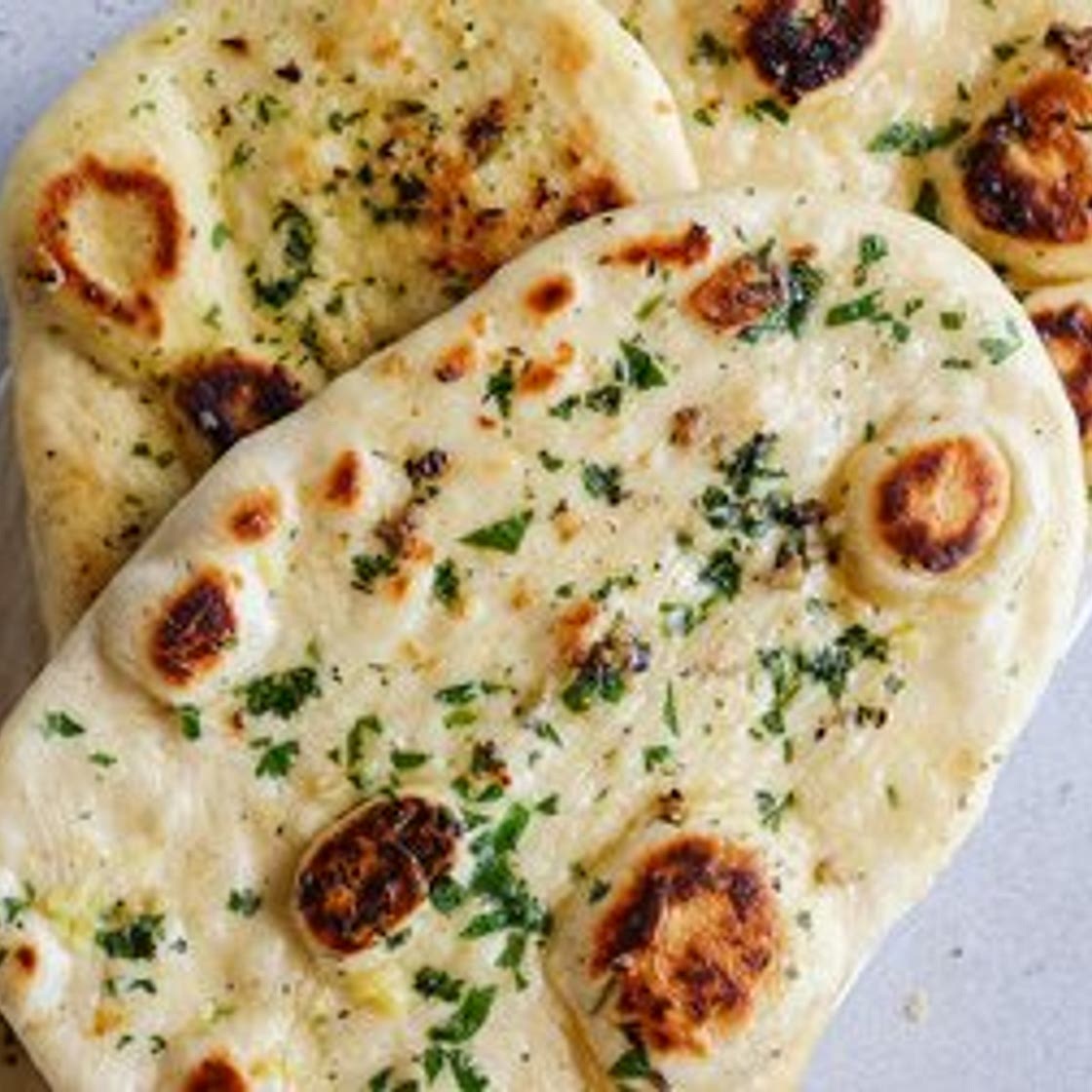Vegan Garlic Naan
