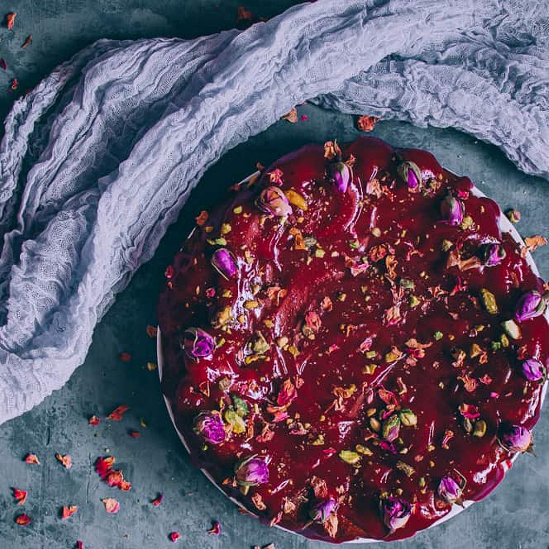 Gluten-Free Persian Love Cake