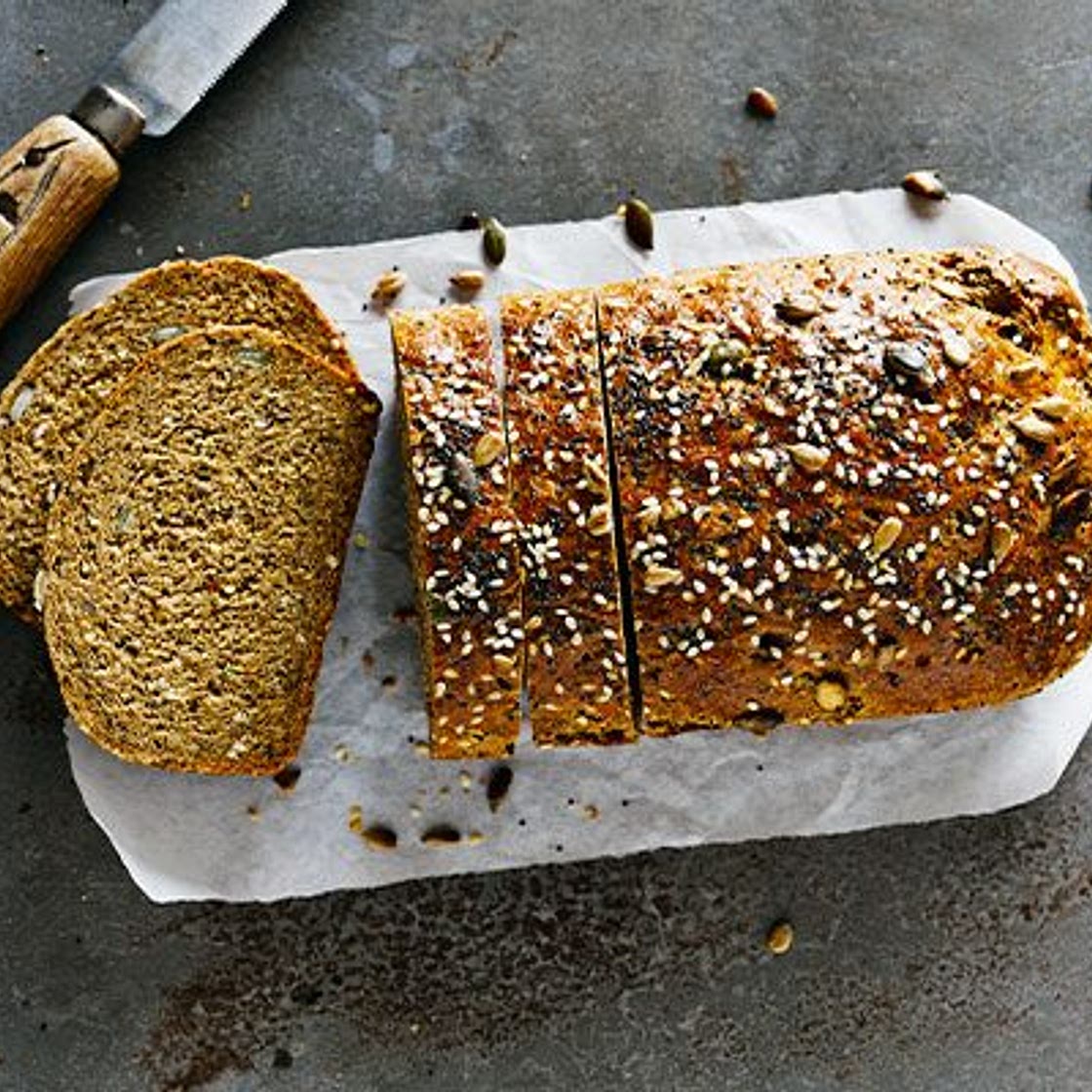 Seeded wholemeal loaf