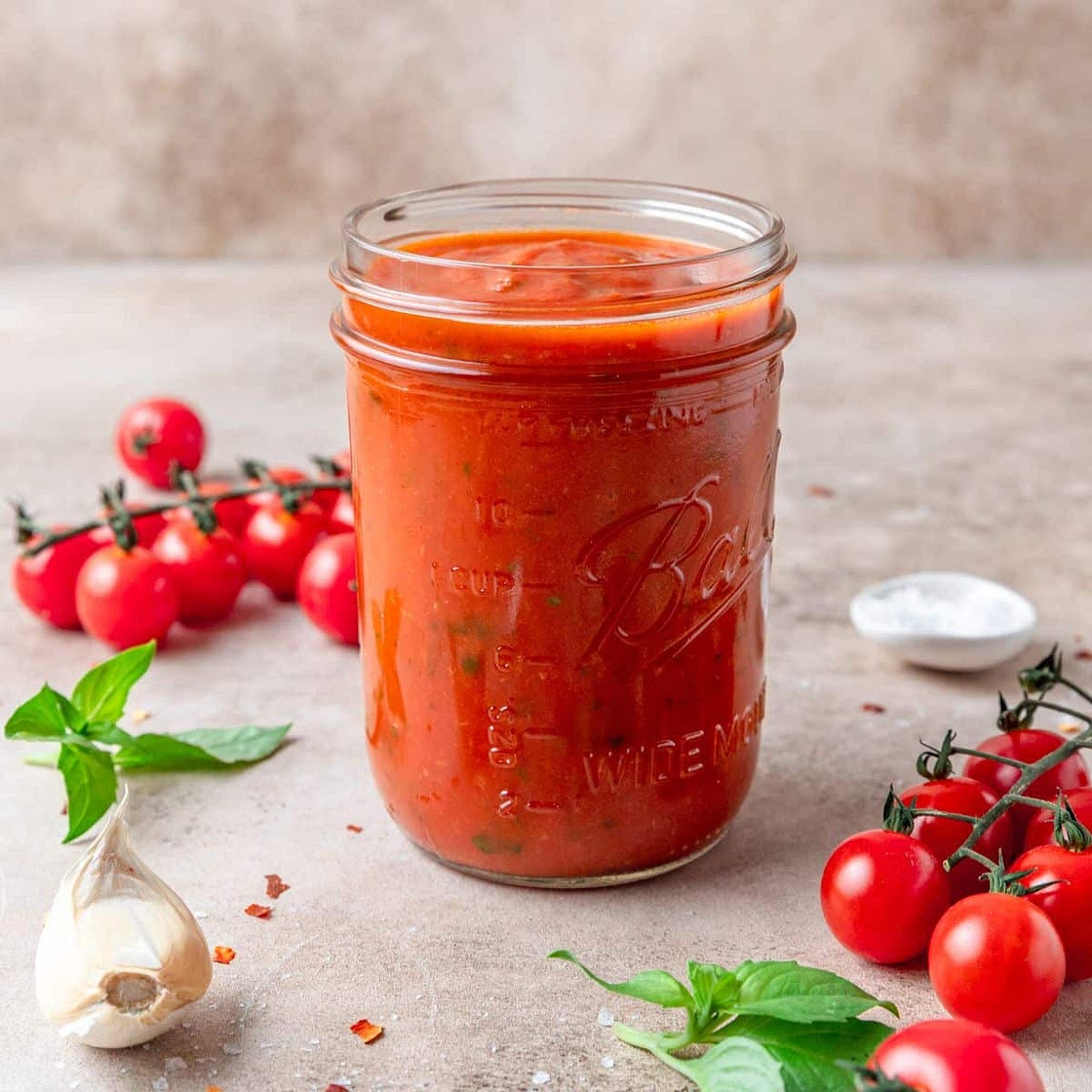 Homemade San Marzano Pizza Sauce