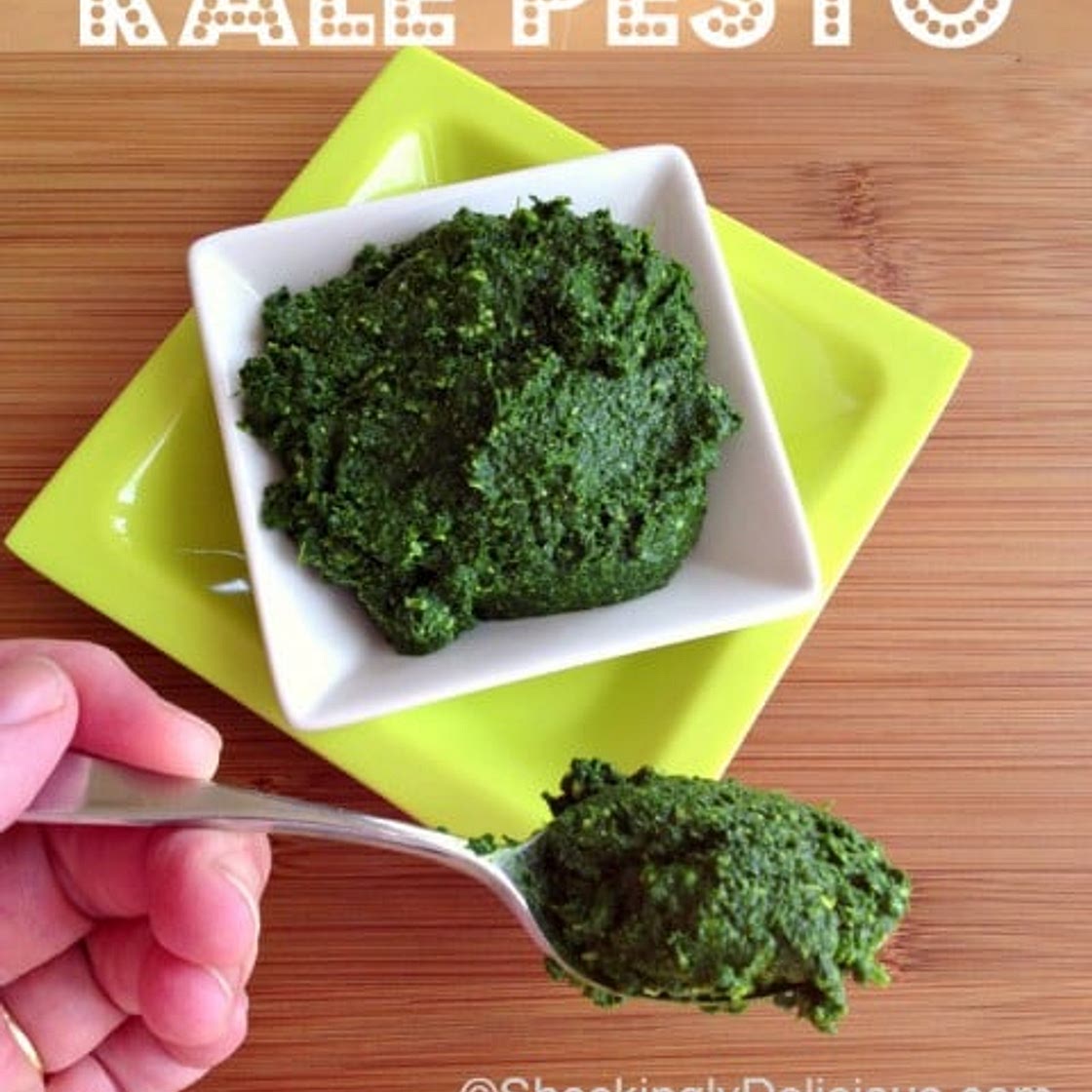 Kale Pesto -- Versatile, Verdant, Vivacious! | Shockingly Delicious
