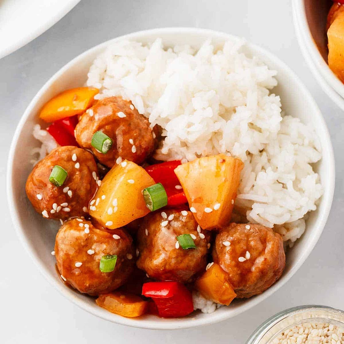 Hawaiian Meatballs