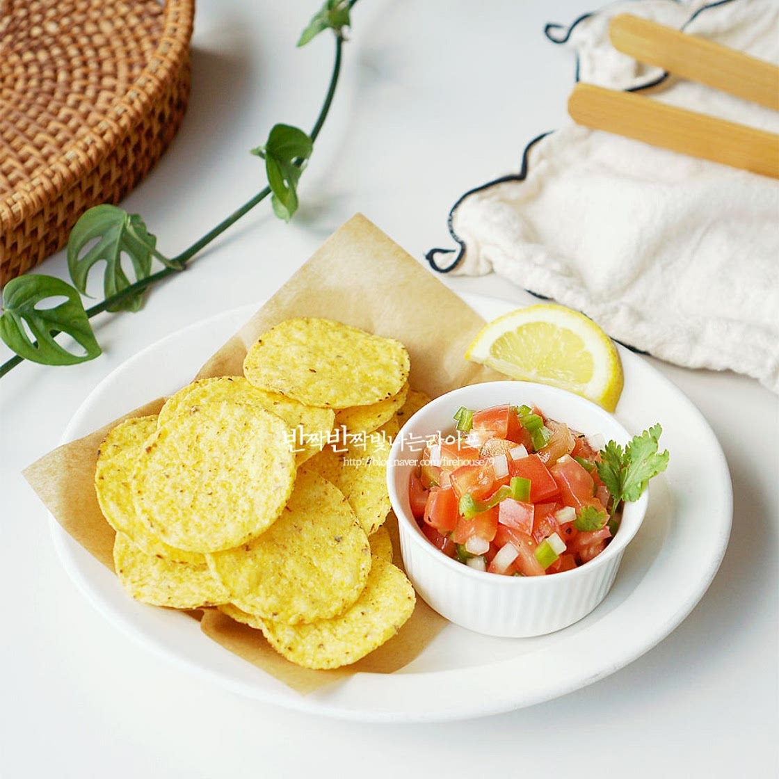 나초 살사소스 토마토 살사소스 만들기 나쵸 소스