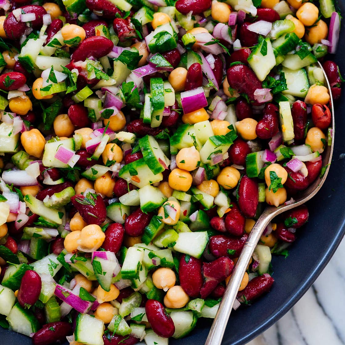 Mediterranean Bean Salad